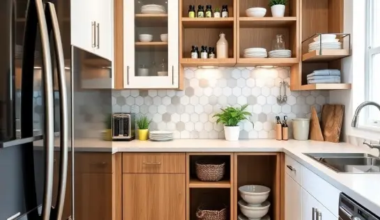 small kitchen cabinets